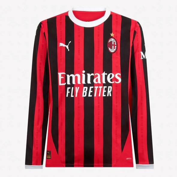 Tailandia Camiseta AC Milan Replica Primera Ropa ML 2024/25